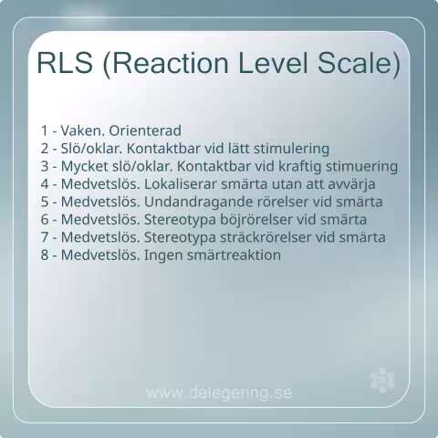 RLS 85 (reaction level scale)